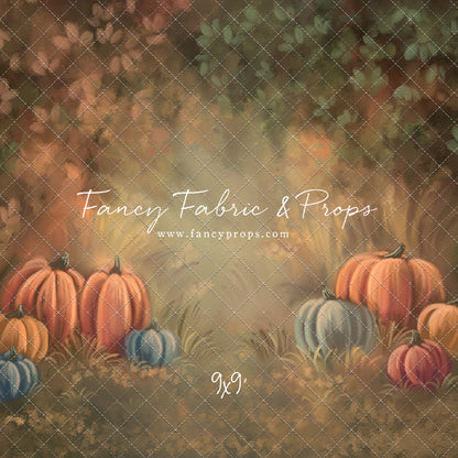 Autumn Pumpkin Paradise - With Sweep Option