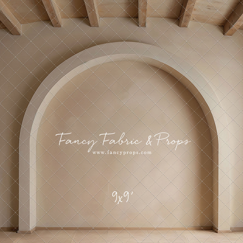 Beige Elegant Arch - Tile Floor - With Sweep Option