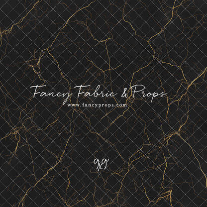 Black & Gold Marble - Floor