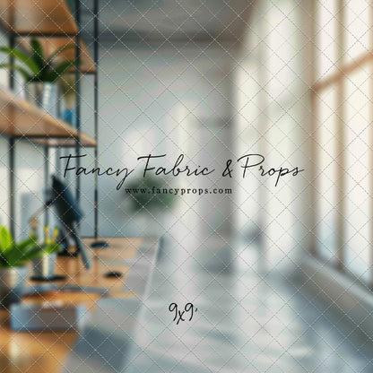 Break Room - Horizontal Headshot Photography Backdrop