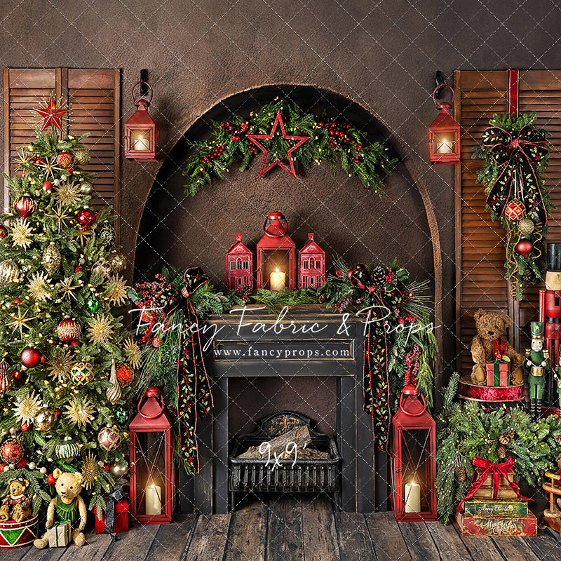 Elegant Fireside Mantle