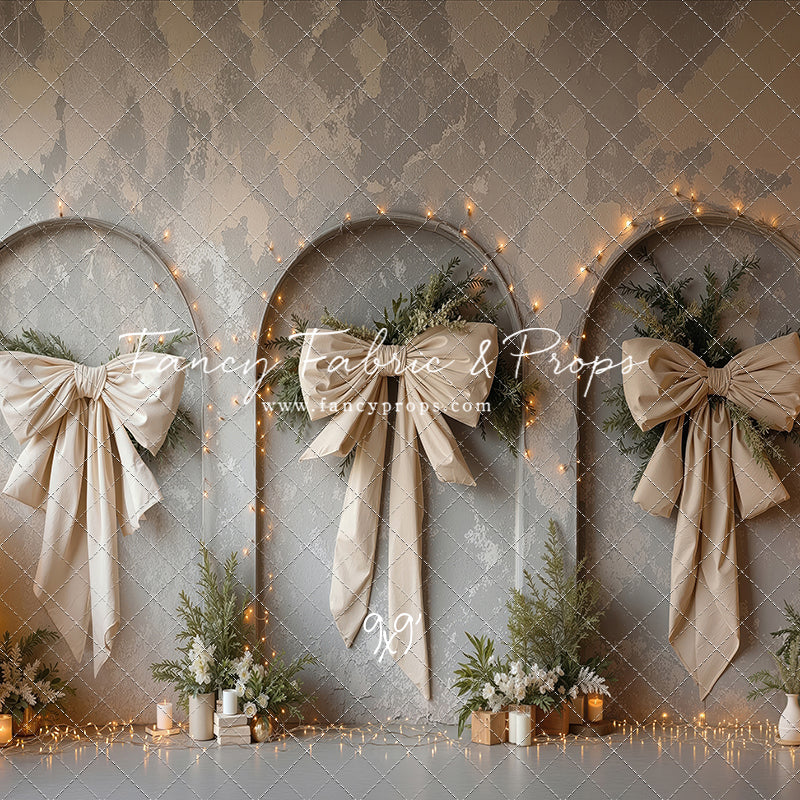 Champagne Holiday Arches - With Sweep Option