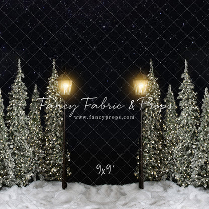 Christmas Forest Path