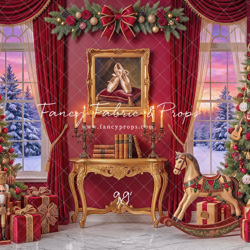 Clara's Crimson Room - with Sweep Option