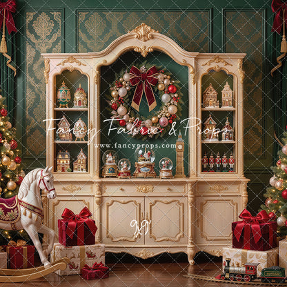 Classic Christmas Cabinet - With Sweep Option