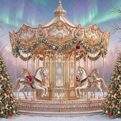 Classic Christmas Carousel - With Sweep Option