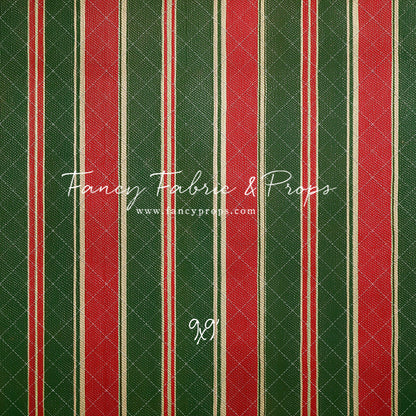 Classic Christmas Stripe - With Sweep Option
