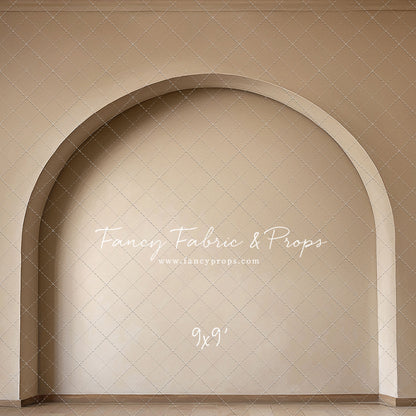 Classic Cream Alcove - Wood Floor - With Sweep Option