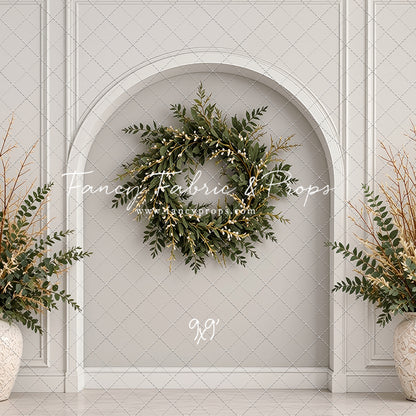 Clean Evergreen Arch - With Sweep Option