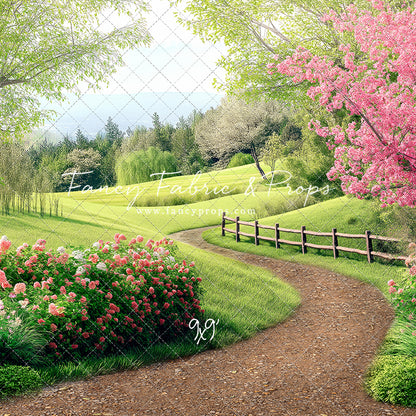 Country Road In Bloom - With Sweep Option