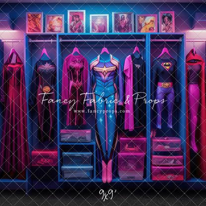 Dress Like A Super Girl- With Sweep Option