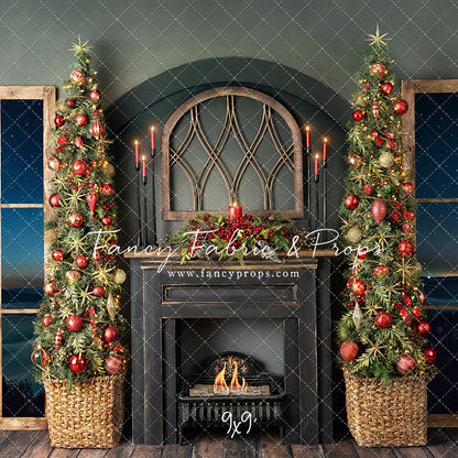 Elegant Fireplace Overlook