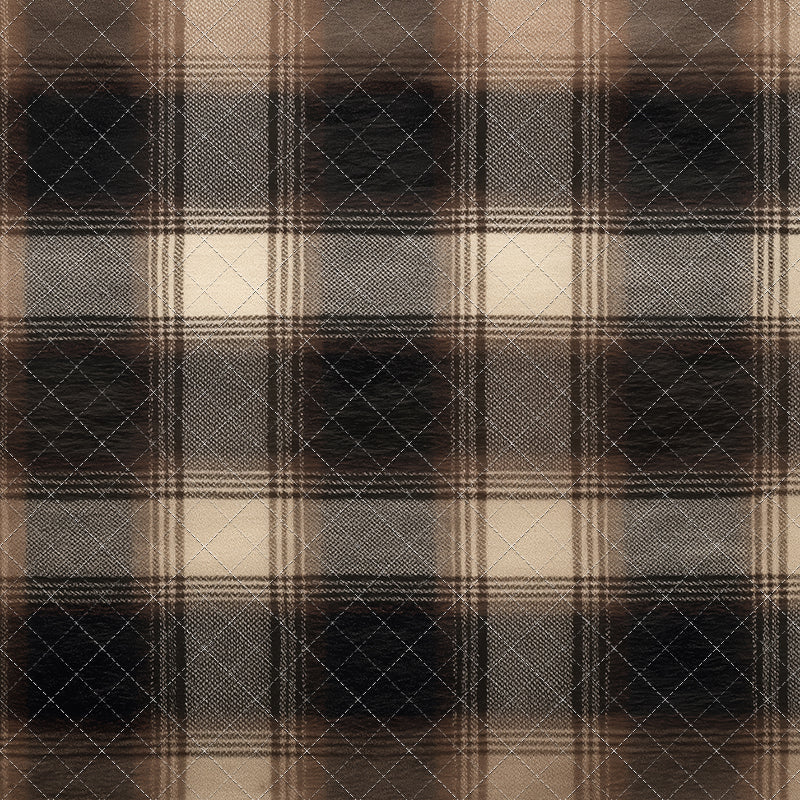 Espresso Flannel - With Sweep Option