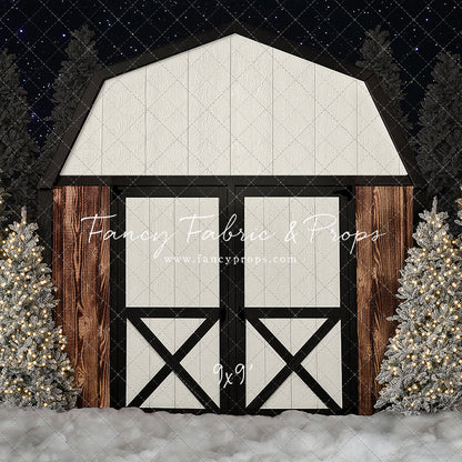 Modern Christmas Barn - No Light
