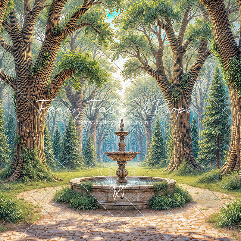 Fountain of the Enchanted Grove - With Sweep Option