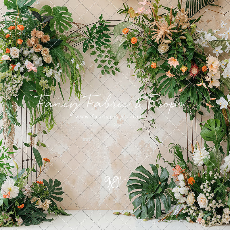 Garden Arch In Bloom - With Sweep Option
