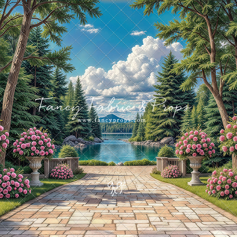 Garden By The Blue Lake - With Sweep Option