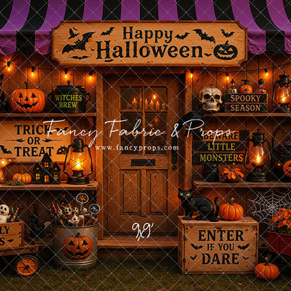 Haunted Harvest Stand - with Sweep Option