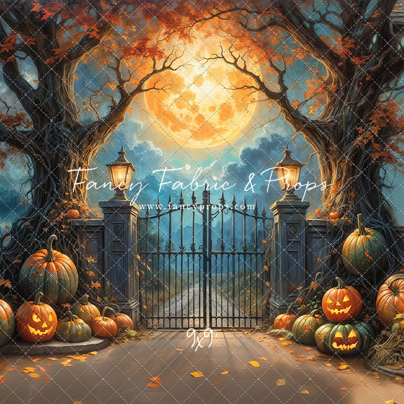 Halloween Lantern Lane - With Sweep Option
