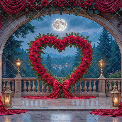 Heart of Roses - With Sweep Option