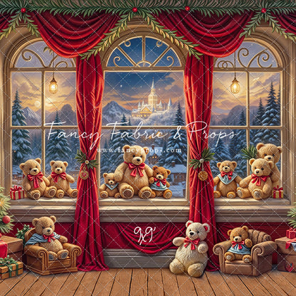 Holiday Bear Haven - with Sweep Option