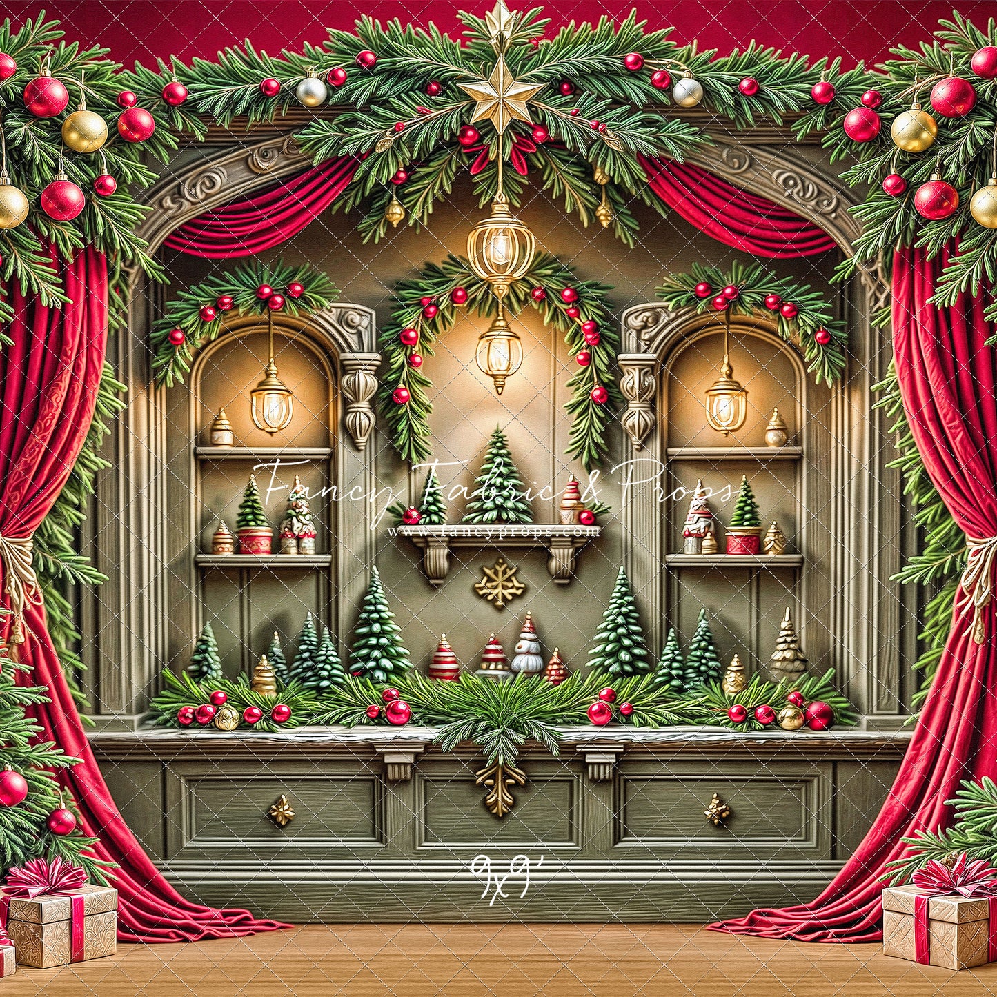 Holiday Heirloom Hall - with Sweep Option