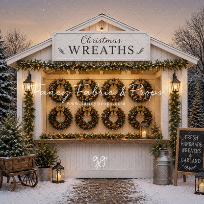 Holly Wreath Stand - with Sweep Option