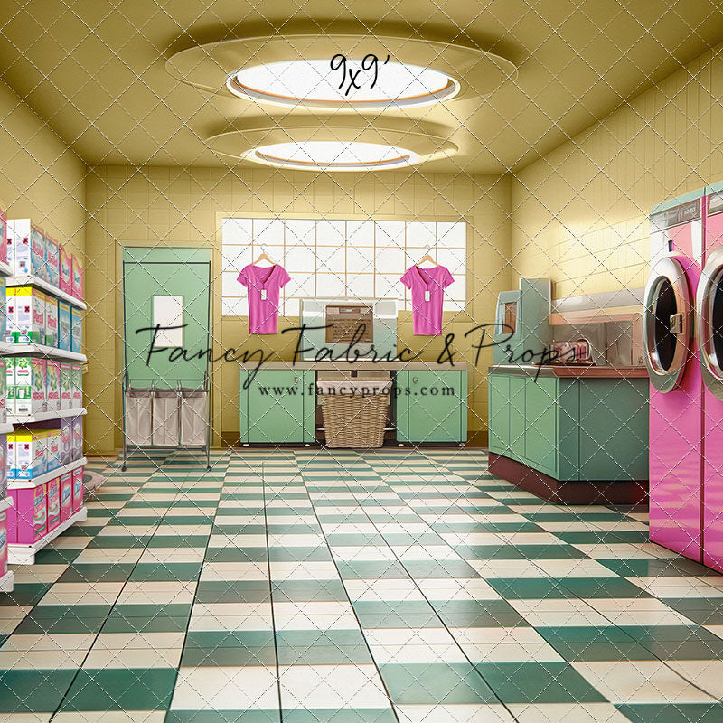 Laundry Day - Yellow - With Sweep Option