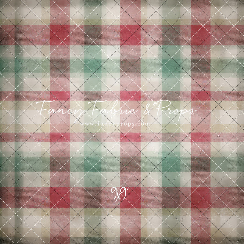 Merry Morning Plaid - With Sweep Option