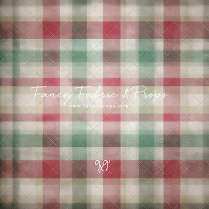 Merry Morning Plaid - With Sweep Option