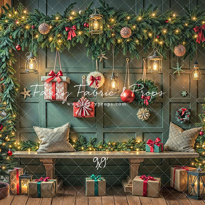 Merry & Bright Bench - with Sweep Option