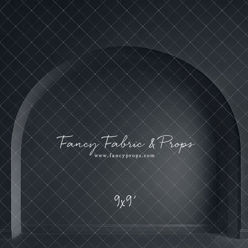 Modern Midnight Alcove - Solid Floor - With Sweep Option