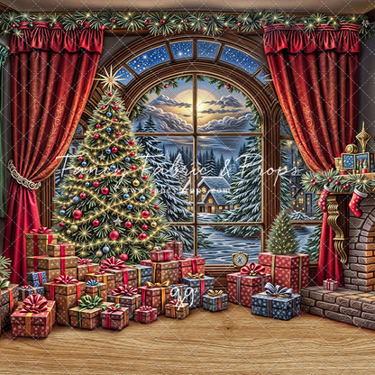 Moonlight & Mistletoe - with Sweep Option