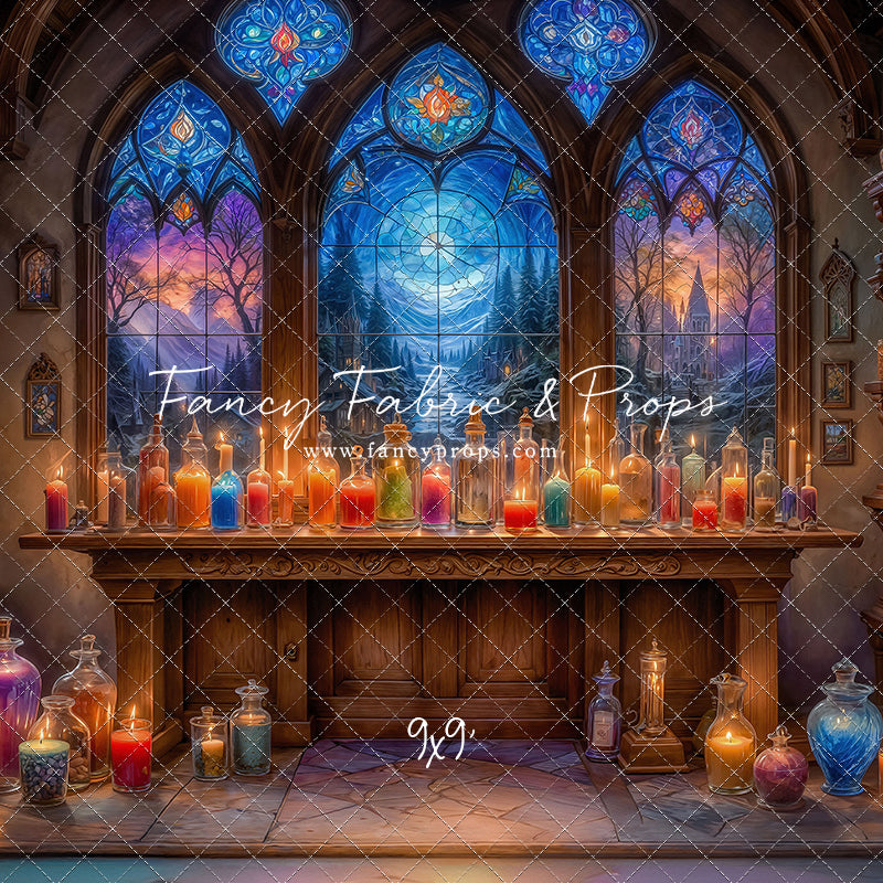 Mystic Potion Emporium - Cement Floor - With Sweep Option