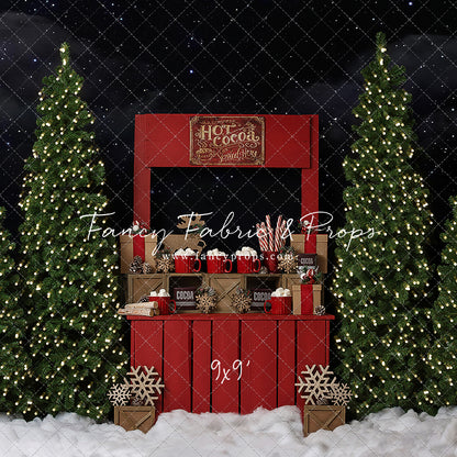 Nighttime Cocoa Stand