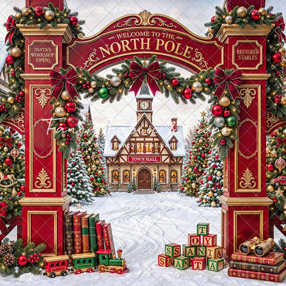 North Pole Town Hall - with Sweep Option