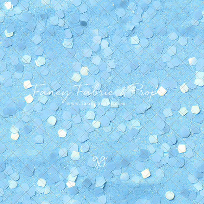 Power Blue Confetti