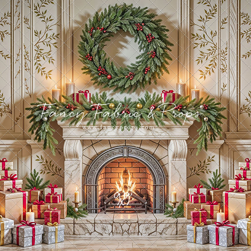 Regal Hearth & Holiday Cheer - with Sweep Option