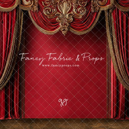 Regal Red Chamber Wall - With Sweep Option