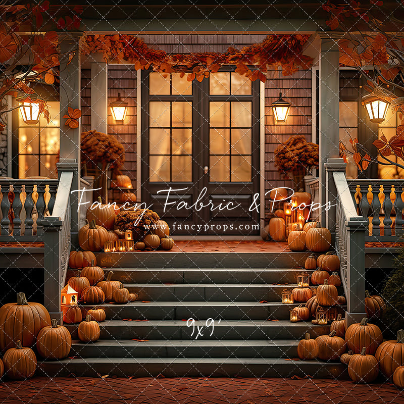Rich Autumn Porch