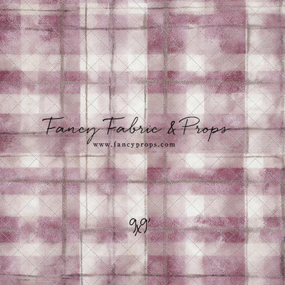 Rose Mist Plaid - With Sweep Option