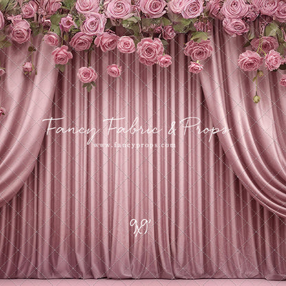 Rose Petal Curtain - With Sweep Option