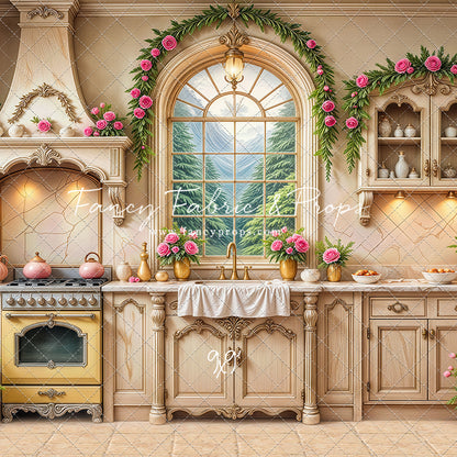 Rosewood Cottage Kitchen - With Sweep Option