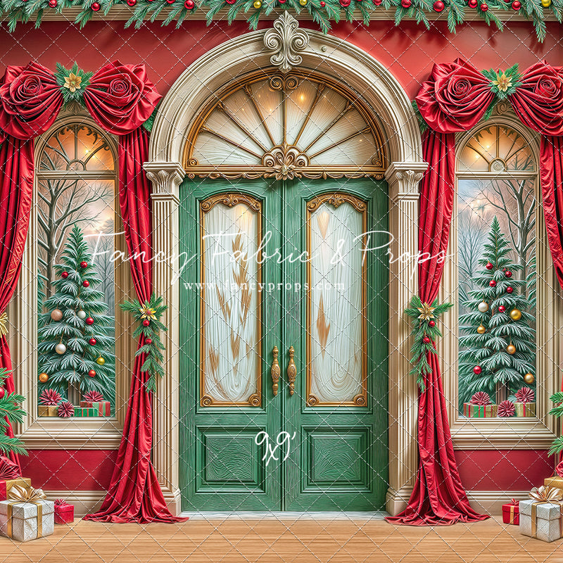 Rosy Holiday Hall - with Sweep Option