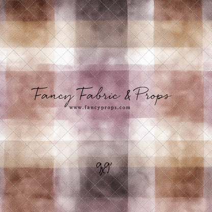 Rustic Plum Plaid - With Sweep Option