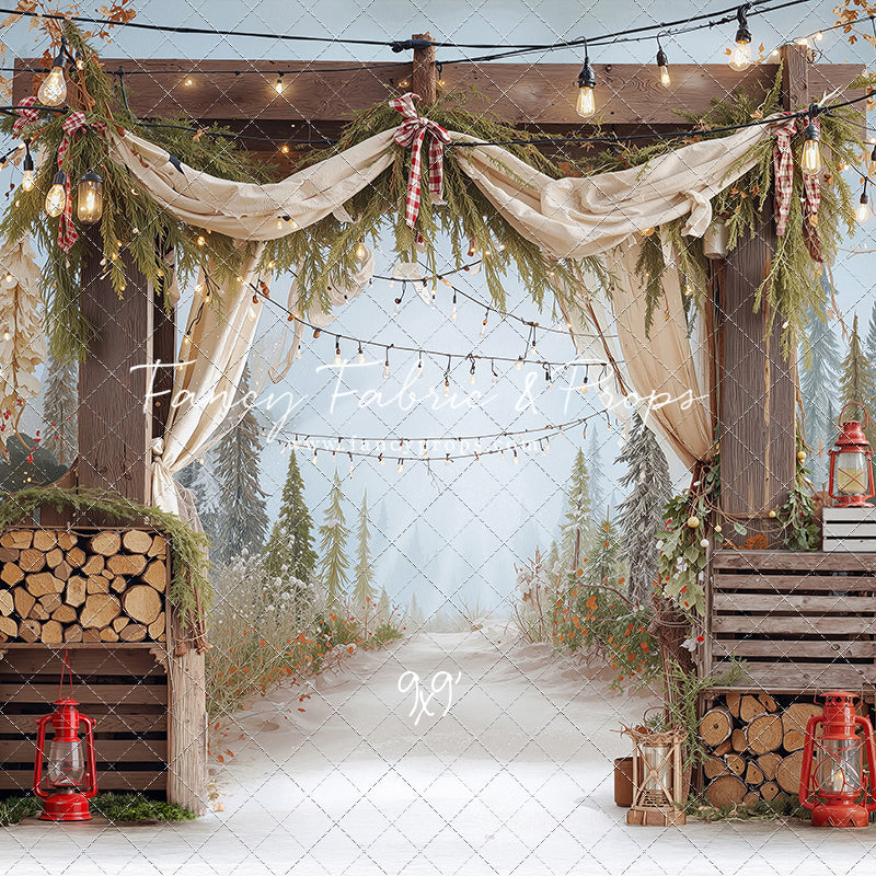 Rustic Winter Passage - With Sweep Option