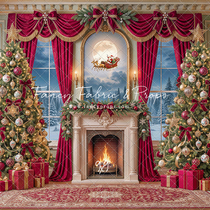 Santa's Midnight Flight - with Sweep Option