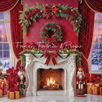 Scarlet Christmas Room - with Sweep Option