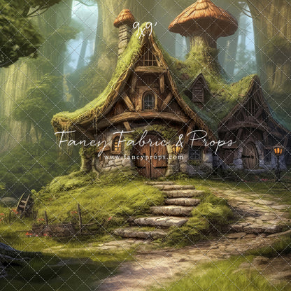 Seven Dwarfs' Cottage- With Sweep Option