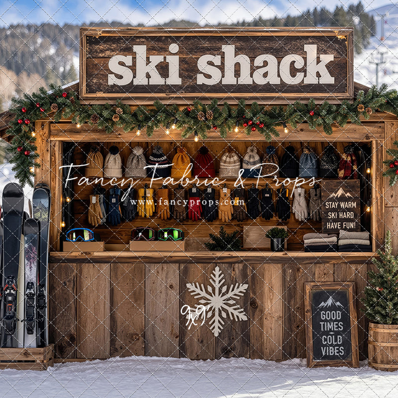 Snow Day Ski Shack - With Sweep Option